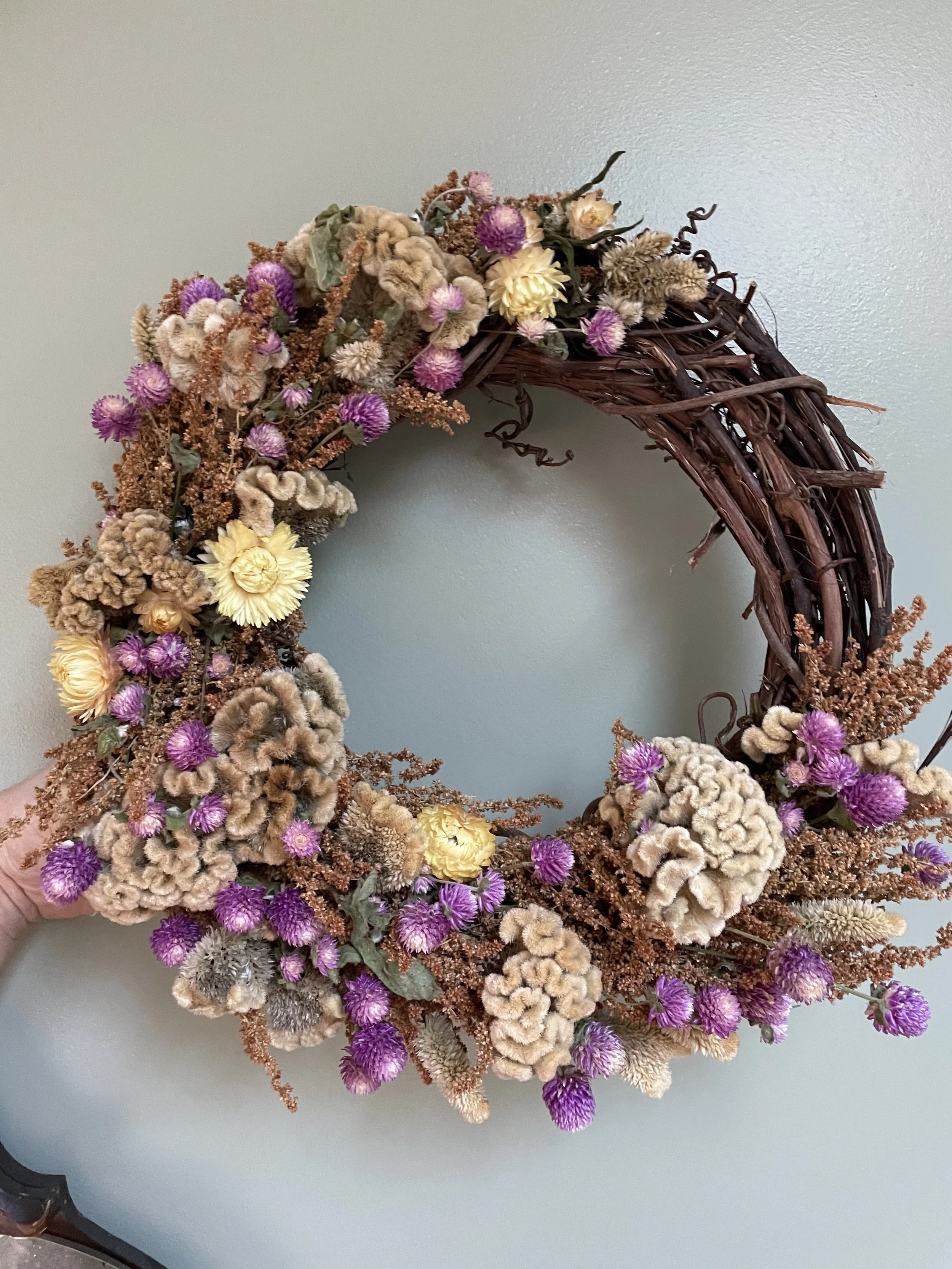 Dried Flower Wreath