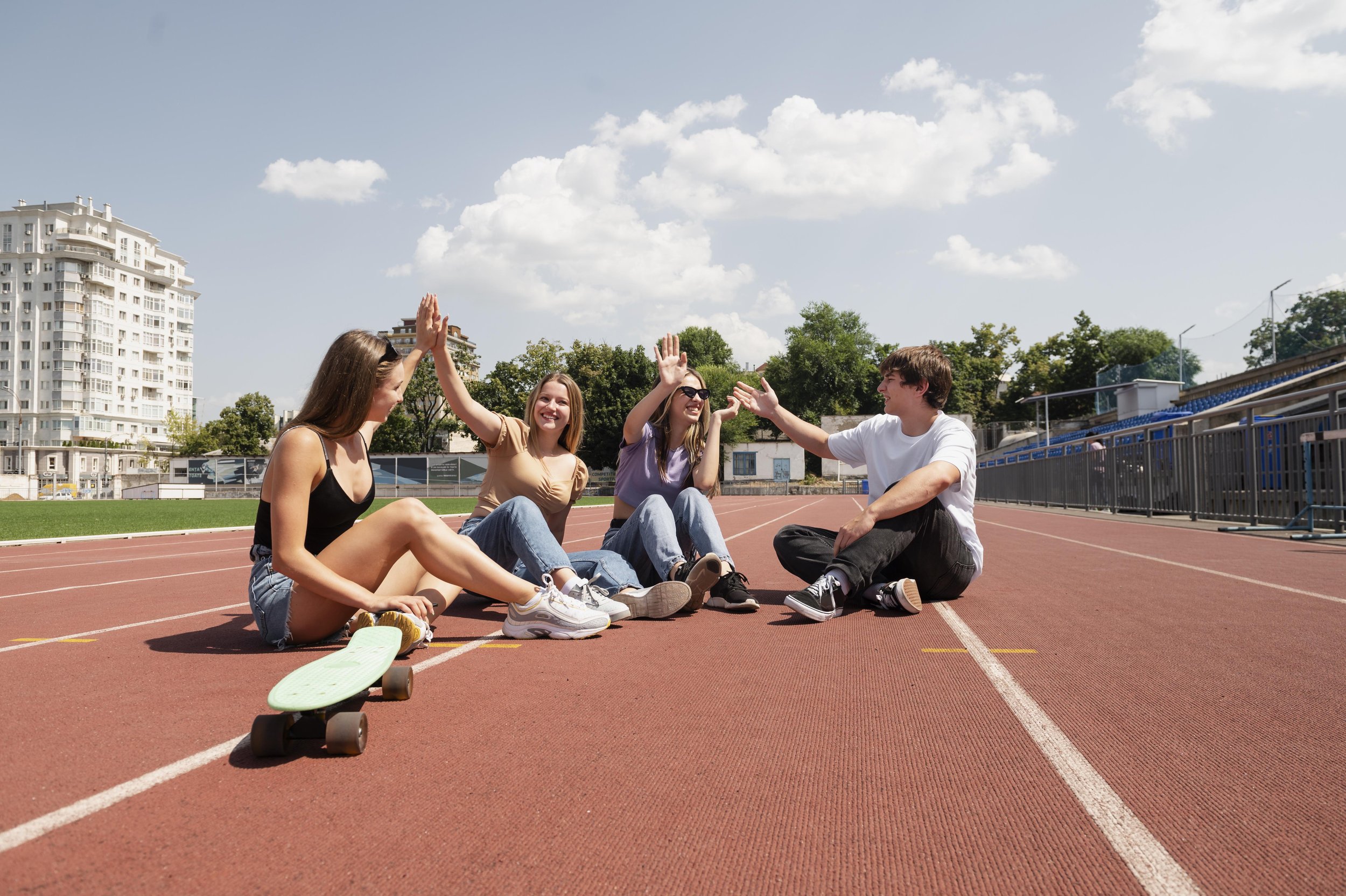 Neurodivergent teenagers enjoying group activities Melbourne