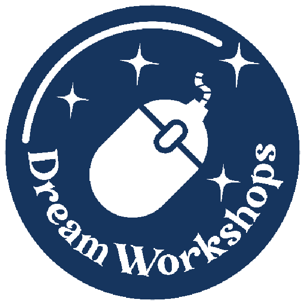 Logo DreamWorkshops - Stage de vacance 3D (11 - 17 ans) - Atelier et formation pour adolescent - Workshops Luxembourg