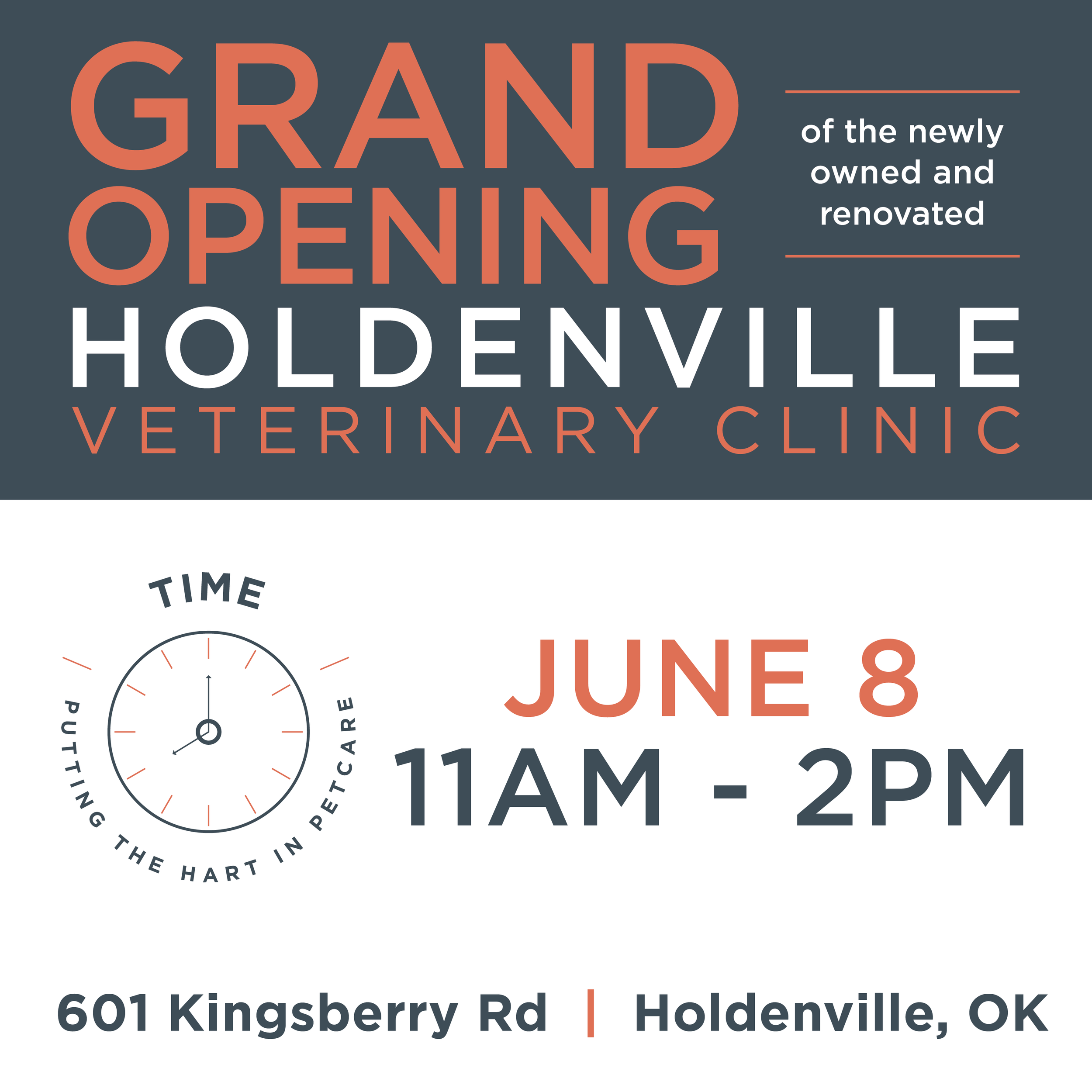 Holdenville Veterinary Clinic Grand Opening