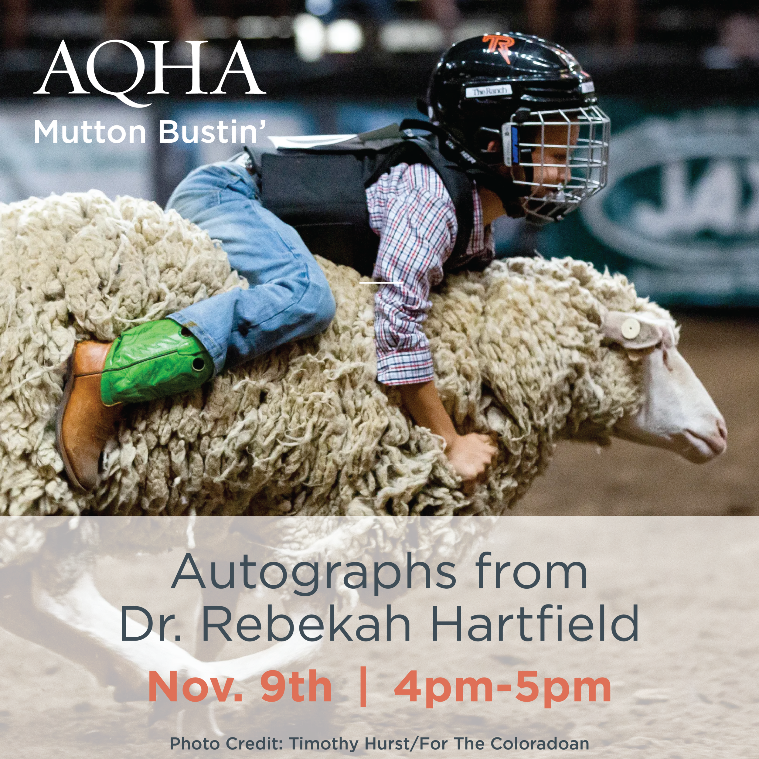 Autograph Signing at the Mutton Bustin'
