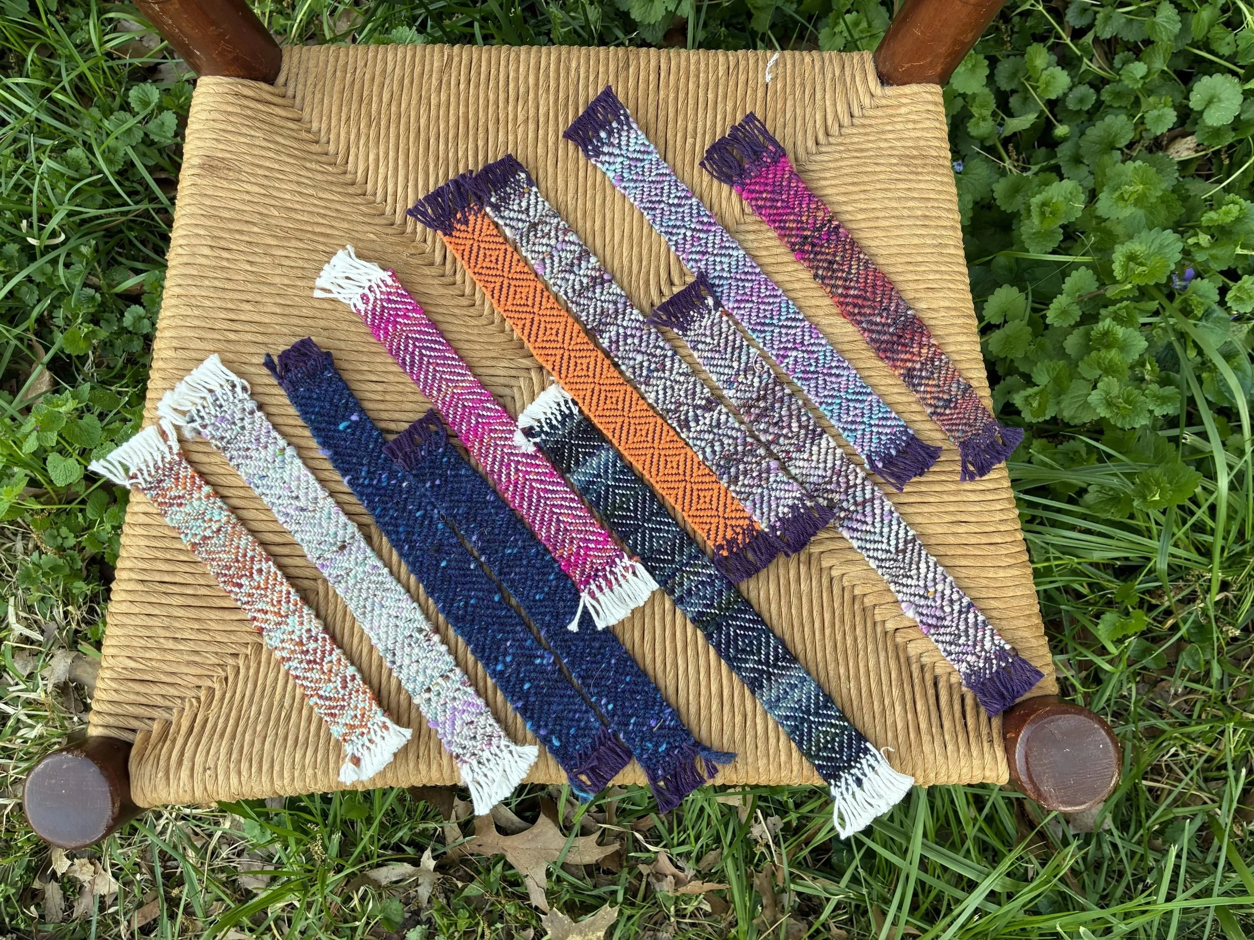 Hand Woven Book Marks