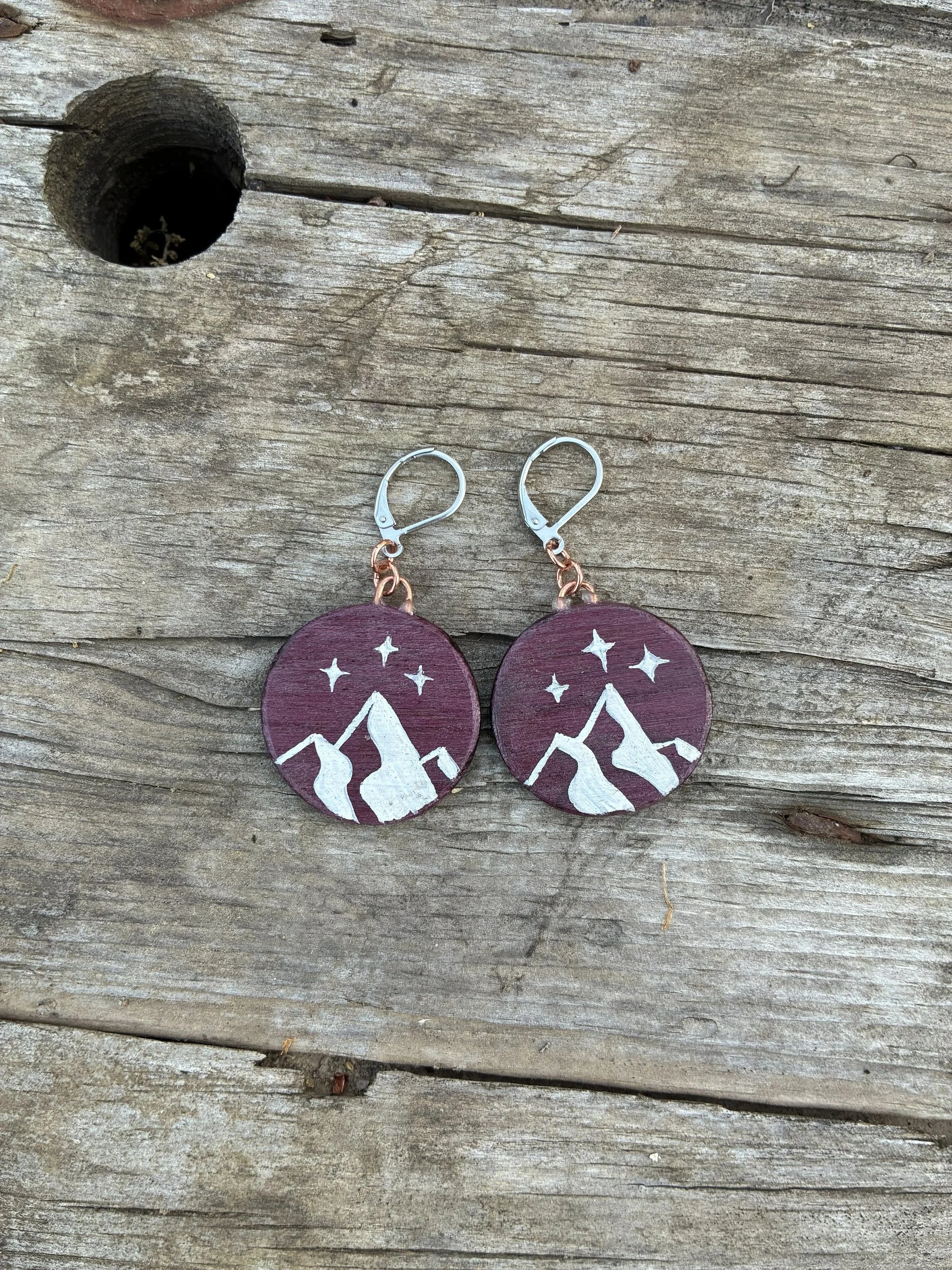ACOTAR Inspired Mountain Earrings