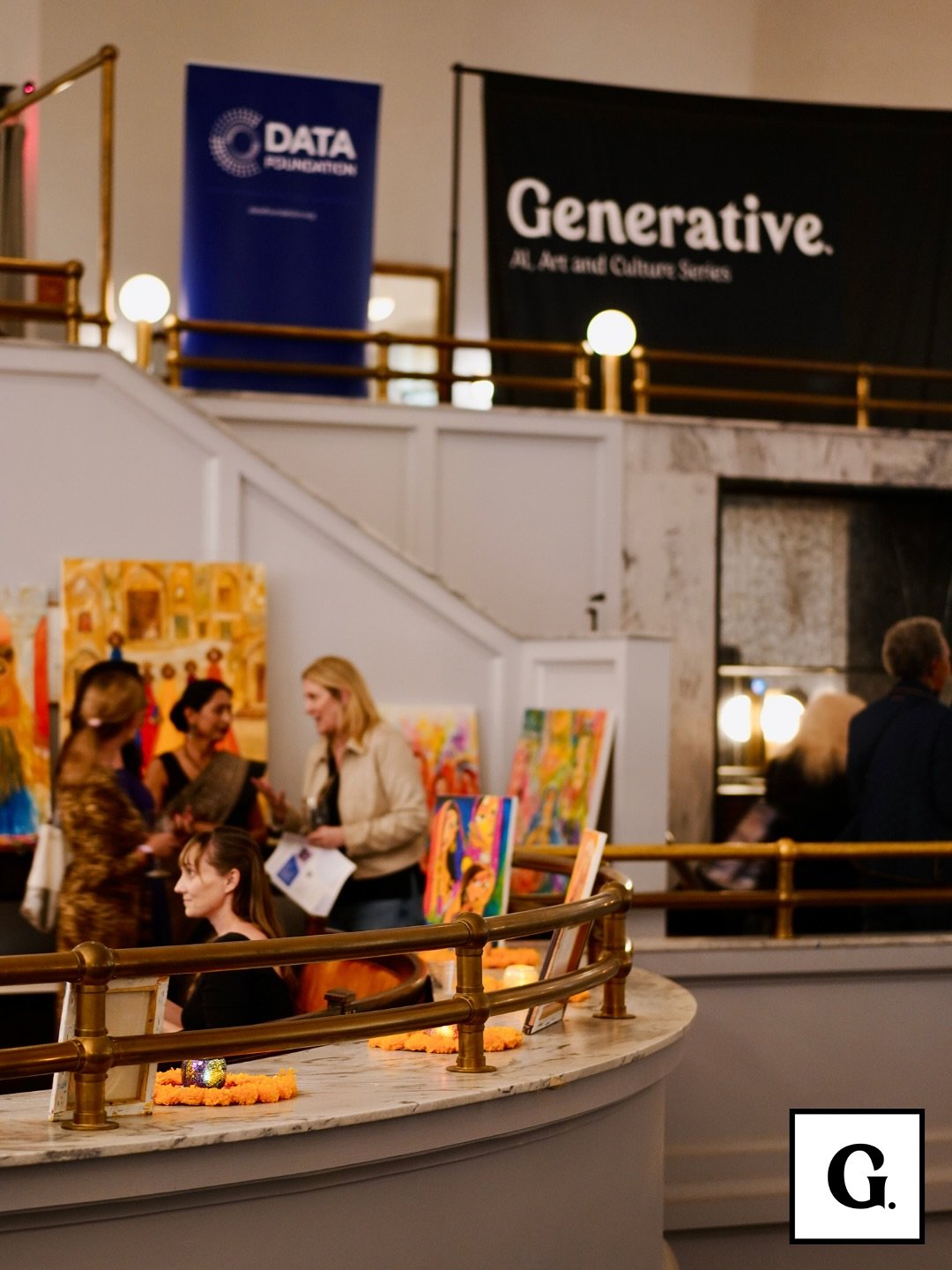 ✨ Another unforgettable, electric evening of tech, art, and culture at @thelinehotel! 

The room was buzzing with live performances, thought-provoking demos, and conversations at the cutting edge of creativity and A.I.:

🎶 Taka Ariga brought the cel