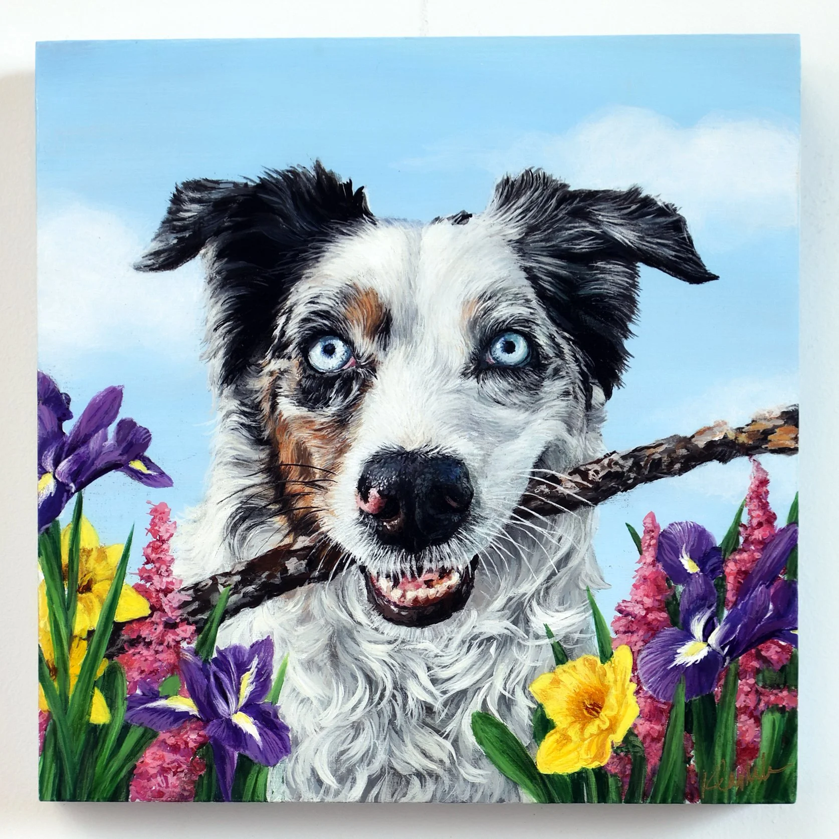 Bespoke 6" x 6" Pet Portrait