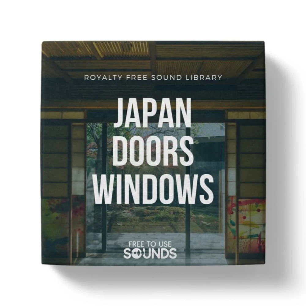 Japanese Sliding Doors and Window Sounds