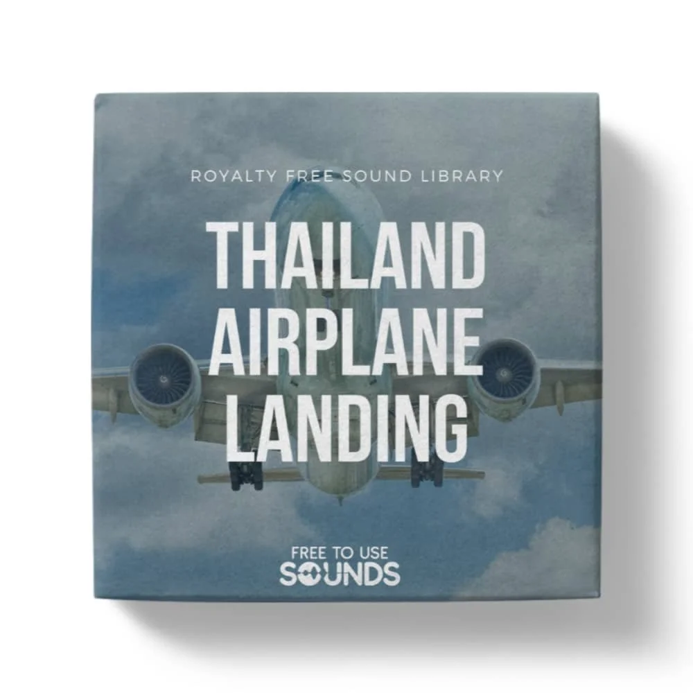 Airplane Landing Ambience Chiang Mai