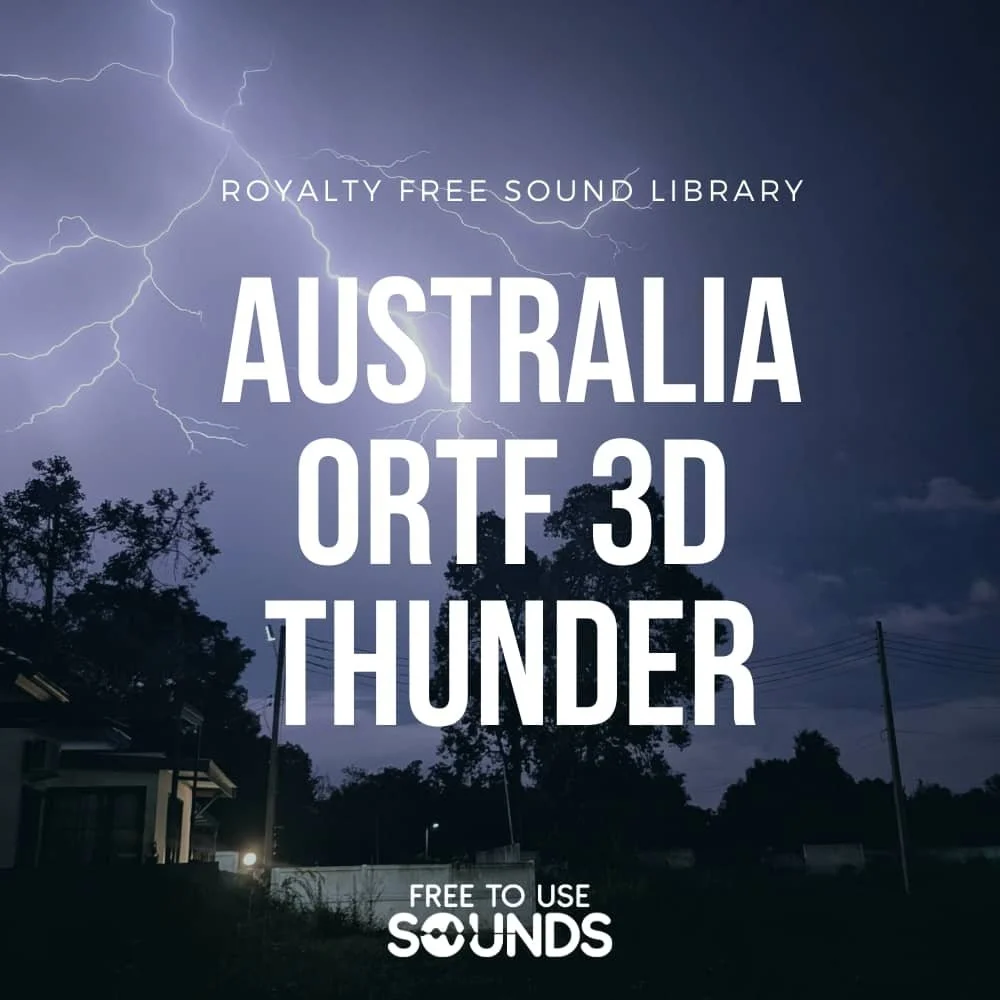 Thunder and Lightning ORTF 3D Sound Library