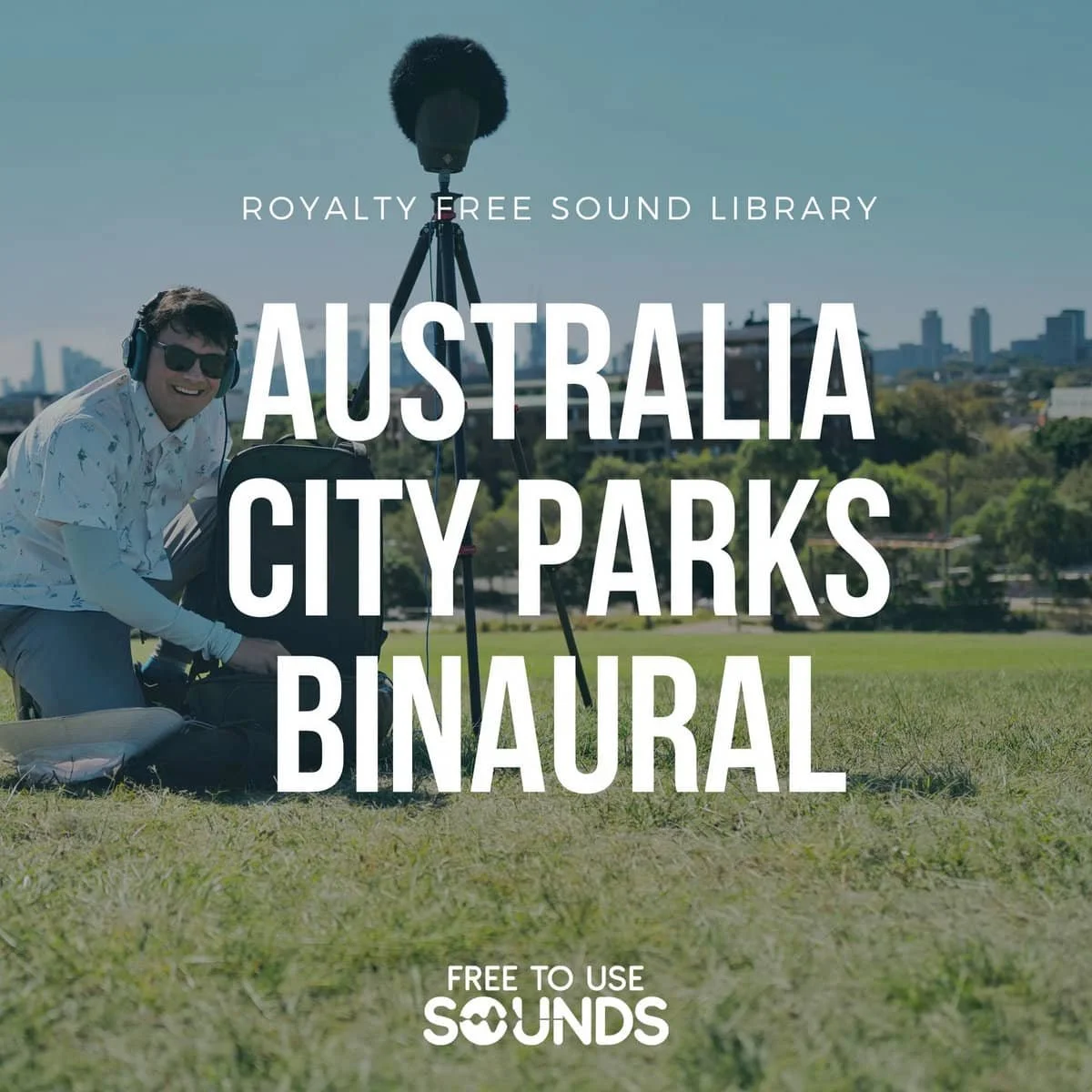 3D Binaural Urban Park Ambience Library Australia