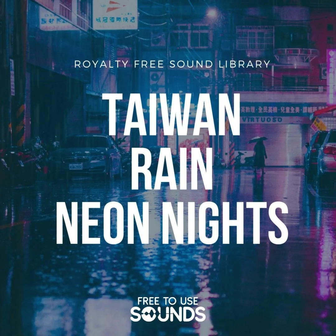 Rainy City Night Ambience Taiwan