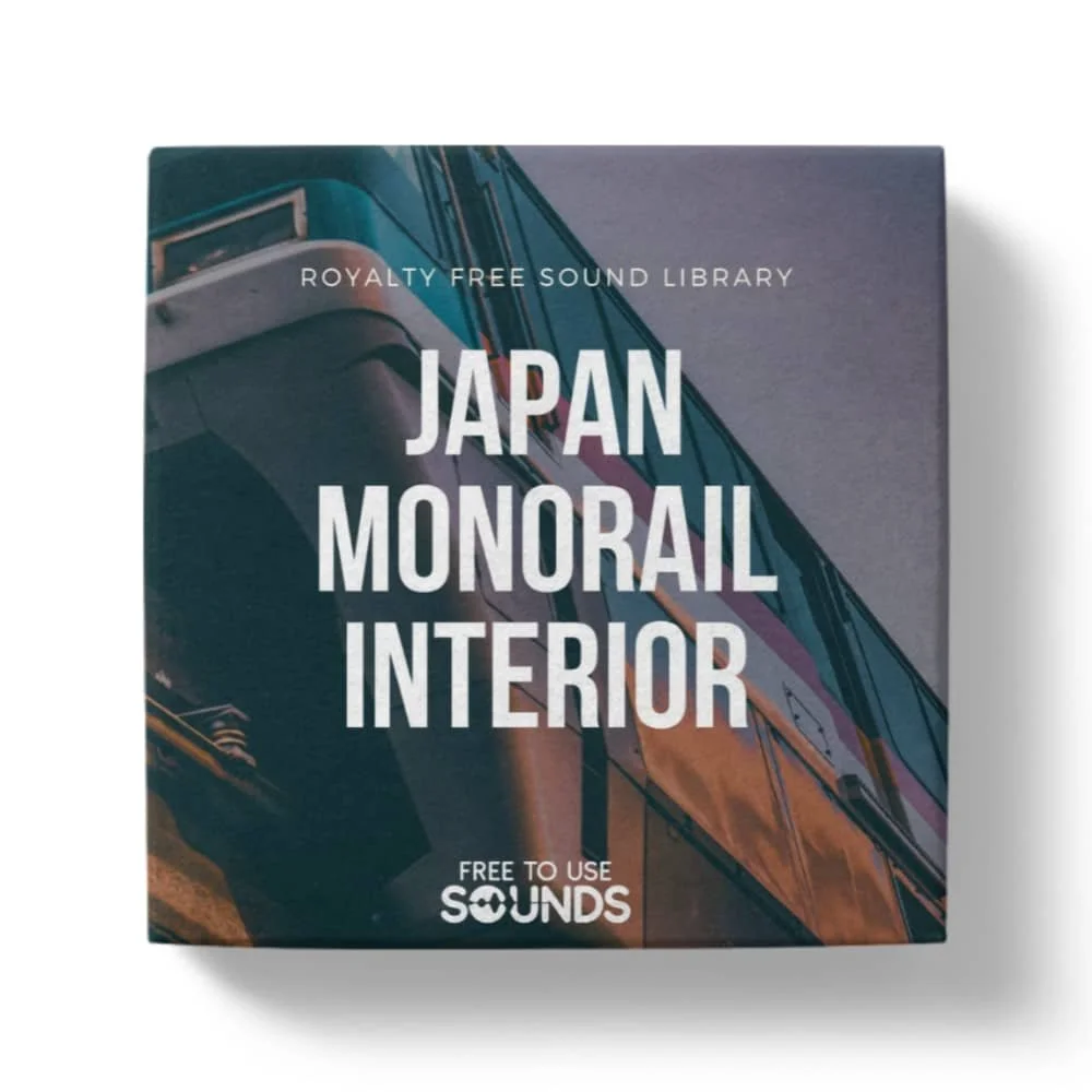 Japan Monorail Interior Sound Library