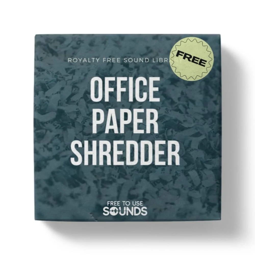 Paper Shredder Sound Effects