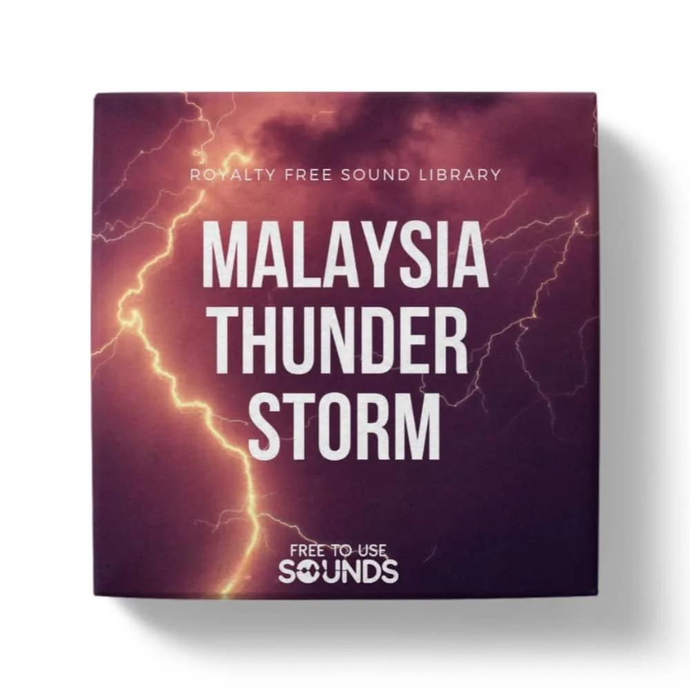 Powerful Thunder and Rain Sounds Malaysia