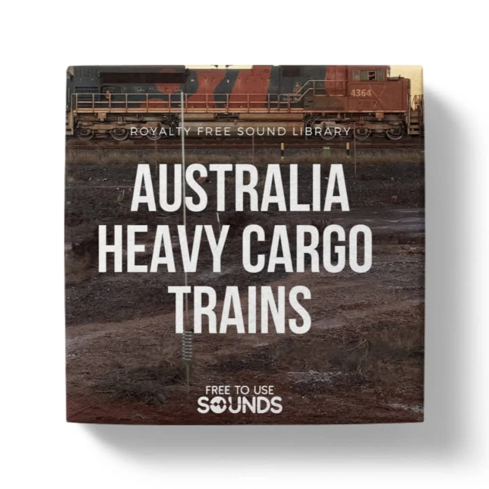Heavy Cargo Train Sounds Australia