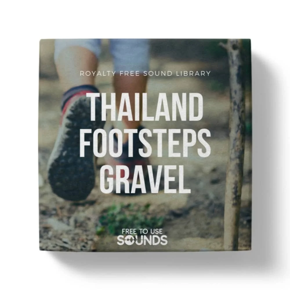 Gravel Footsteps Sounds in Bamboo Forest