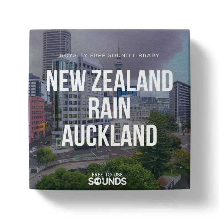 New Zealand City Rain Ambiences