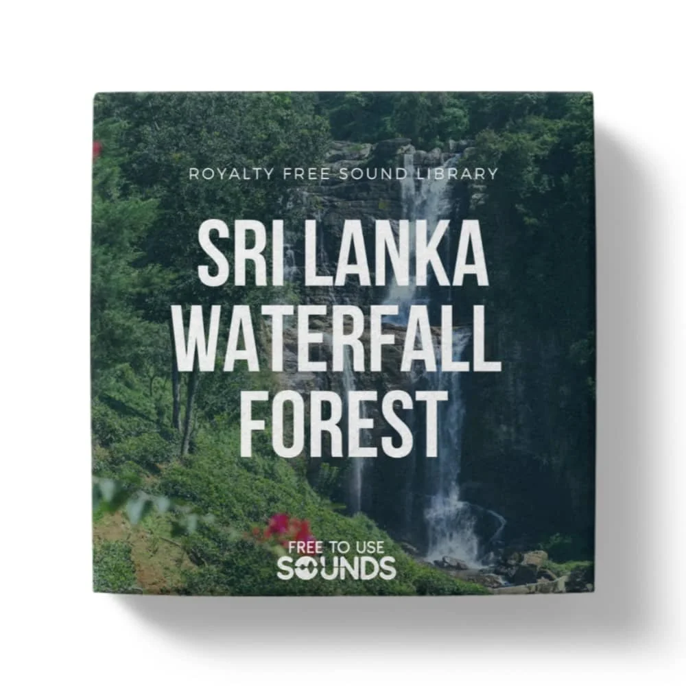 Sri Lanka Waterfall and Jungle Sounds