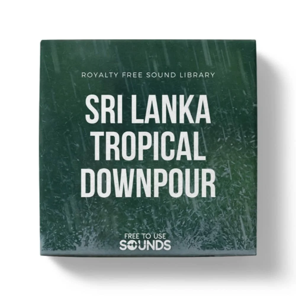 Tropical Rain Downpour Sri Lanka