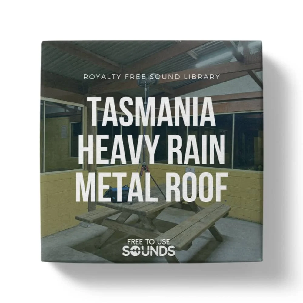 Heavy Rain on Metal Roof Tasmania
