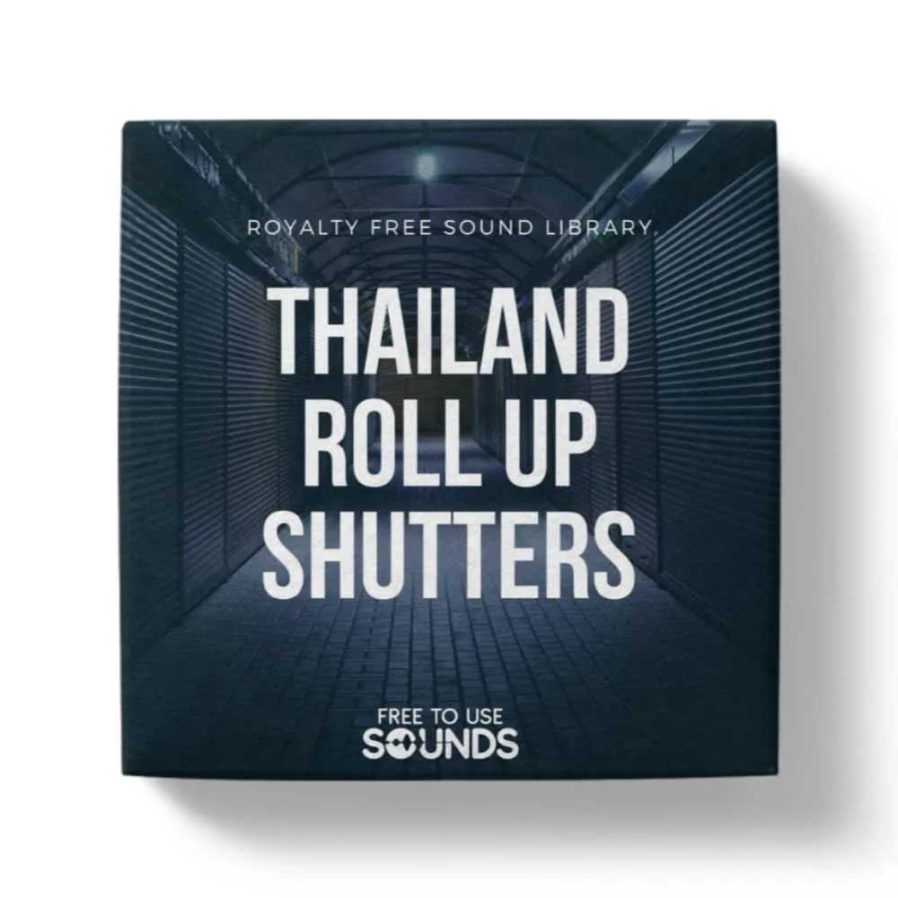 Market Roll Up Shutters Sound Library