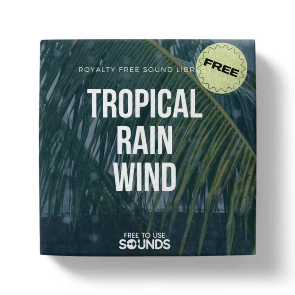 Free Tropical Rain and Wind Sound Library