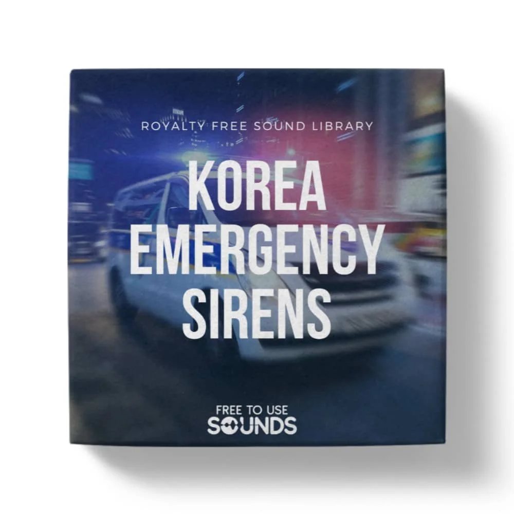 Korean Emergency Sirens Sound Effects