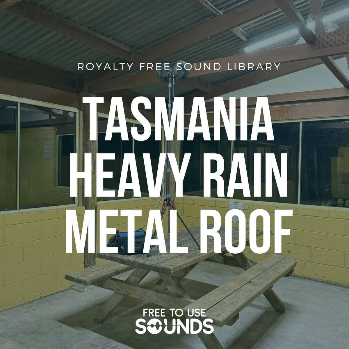 Heavy Rain on Metal Roof Tasmania