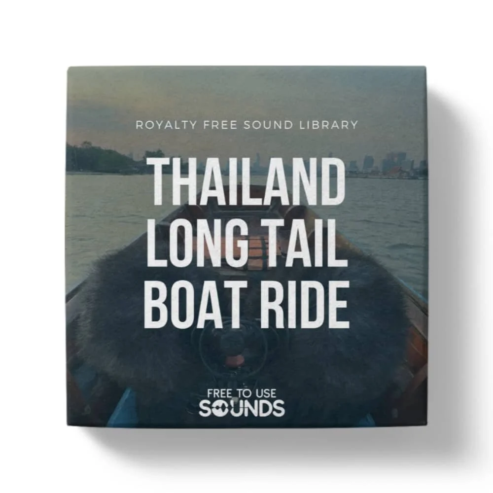 Bangkok Long Tail Boat Sound Library