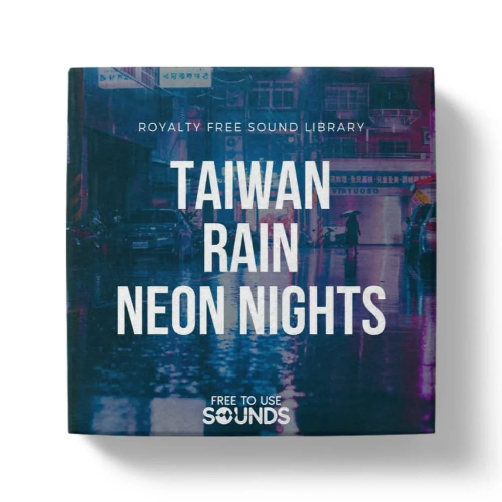 Rainy City Night Ambience Taiwan