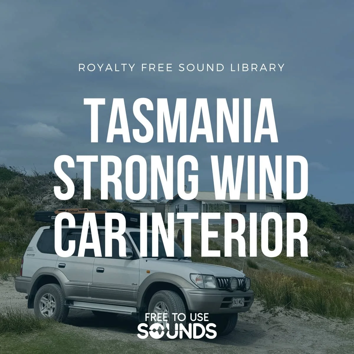 Strong Coastal Wind Car Interior Sound Library
