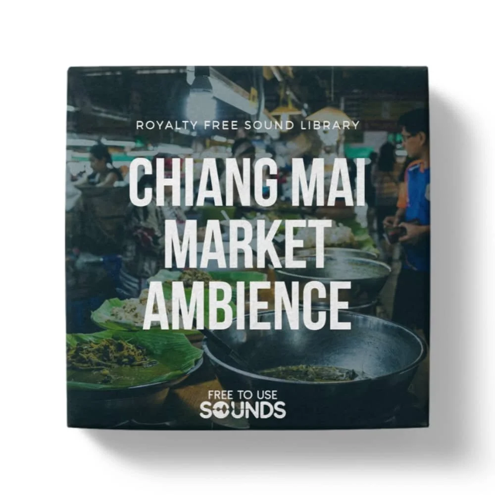 Binaural Market Ambience Thailand