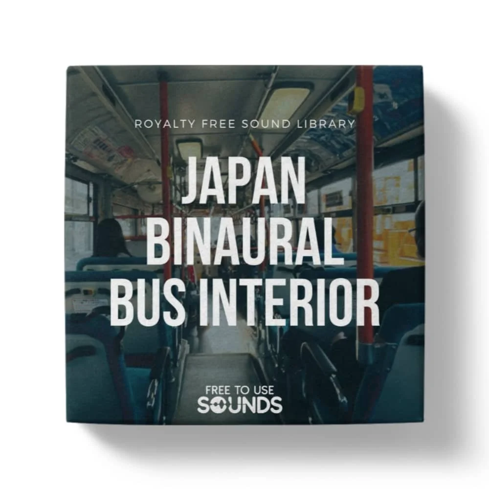 Binaural Bus Interior Sound Library Japan