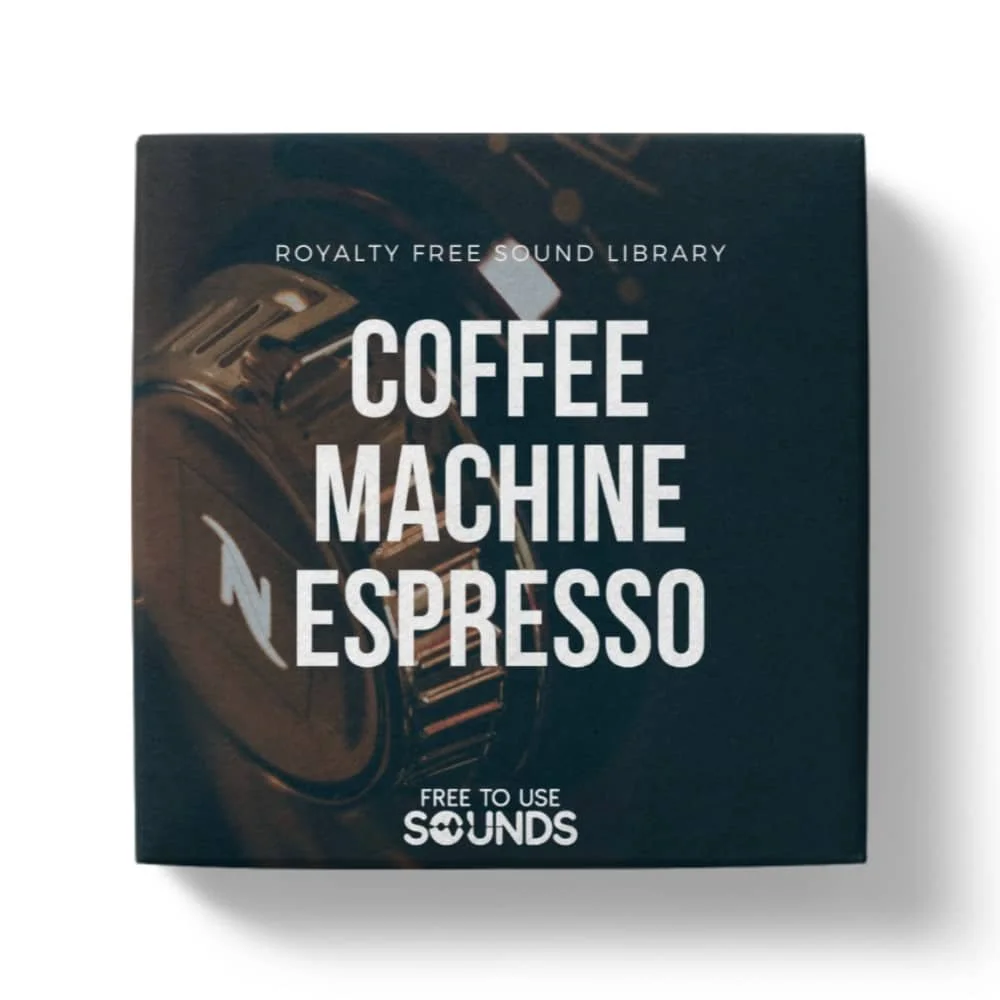 Coffee Machine Sound Effects Library