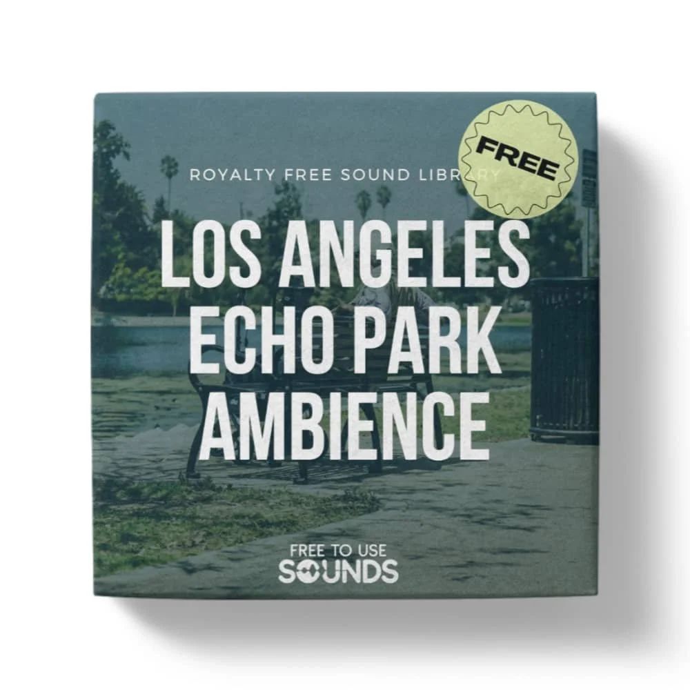Los Angeles Echo Park Ambience