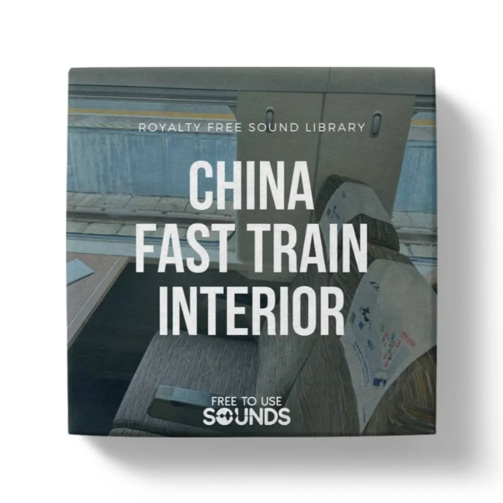 Chinese High Speed Train Interior Sounds