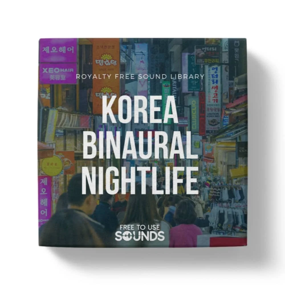 Binaural Nightlife Sound Library Seoul