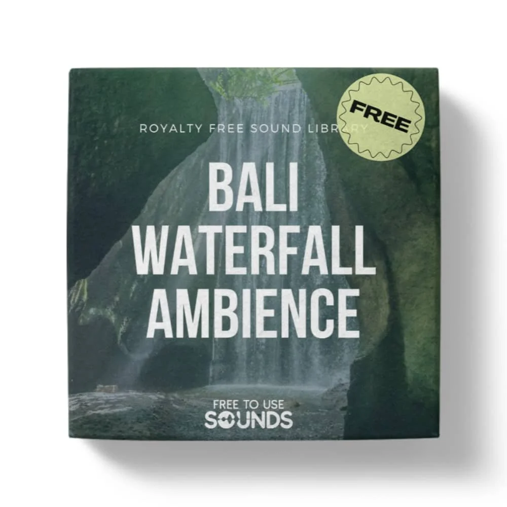 Free Waterfall Sound Effects Bali