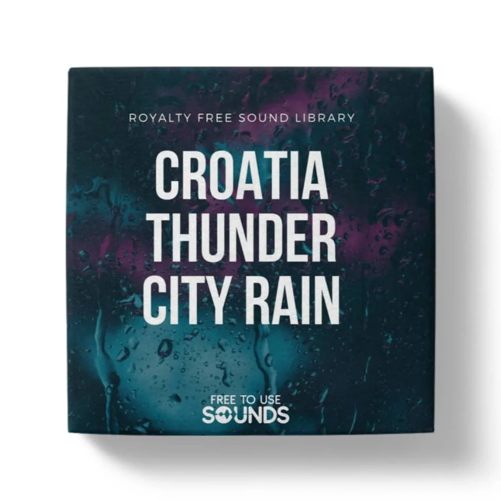 Croatia Urban Rain and Thunder