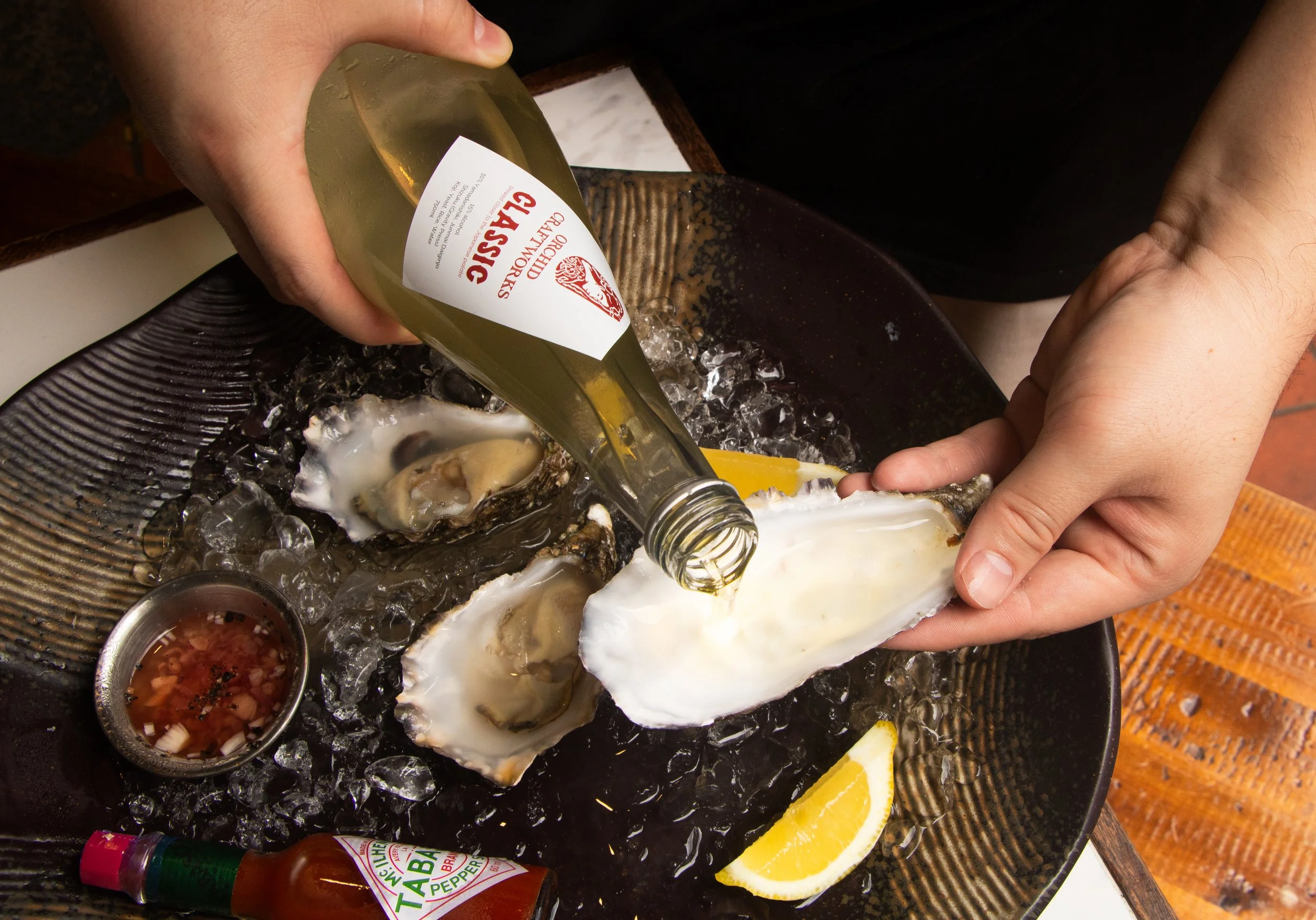 Orchid Craftworks Sake & Oyster Pairing with Fatt Choy Eating House & The Oyster Cart