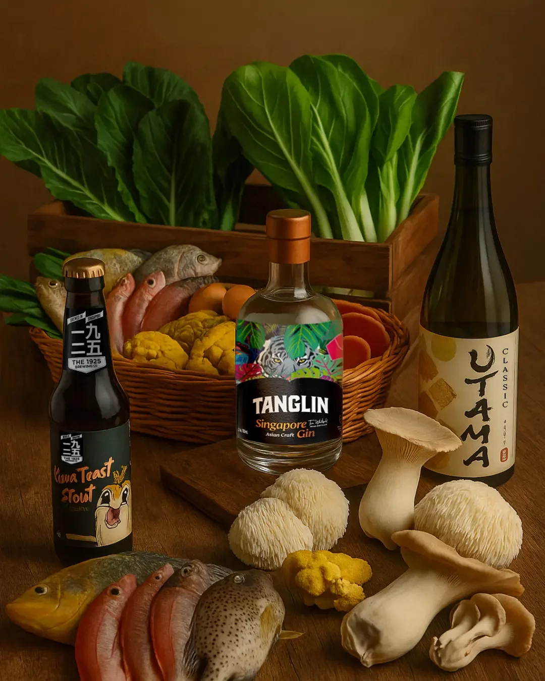 Coriander Leaf x Orchid Craftworks Sake Pairing Dinner