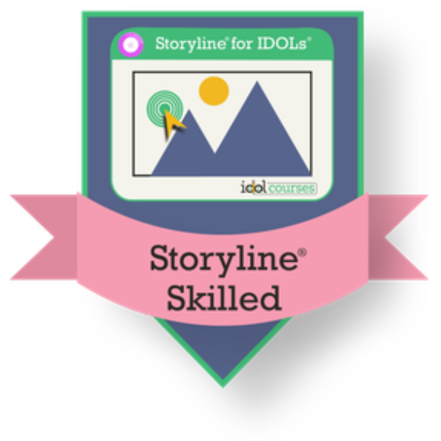 Storyline Skilled – IDOL Courses badge