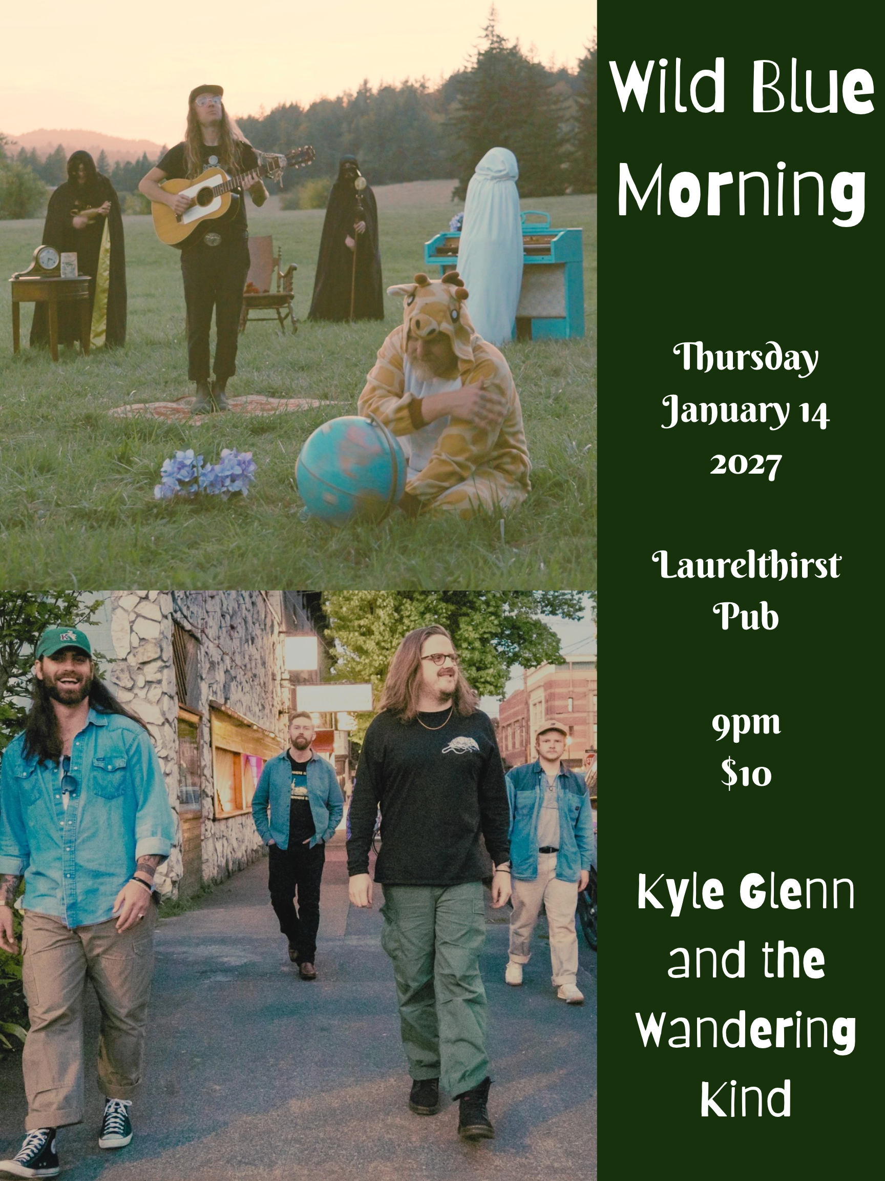 Laurelthirst Pub w/Kyle Glenn and the Wandering Kind