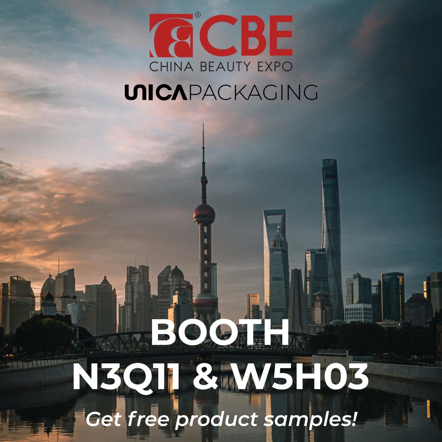 Visit Booth N3Q11 &amp; W5H03 | CBE China Shanghai Beauty Expo 2024