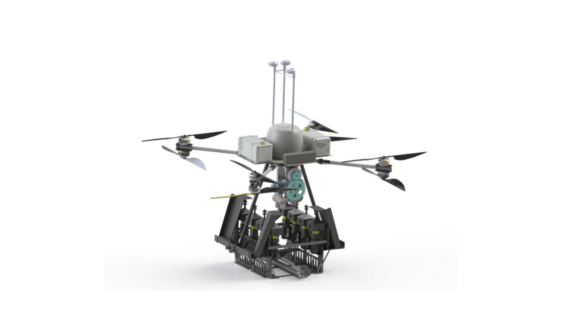 Autonomous Geophone Carrier Drone