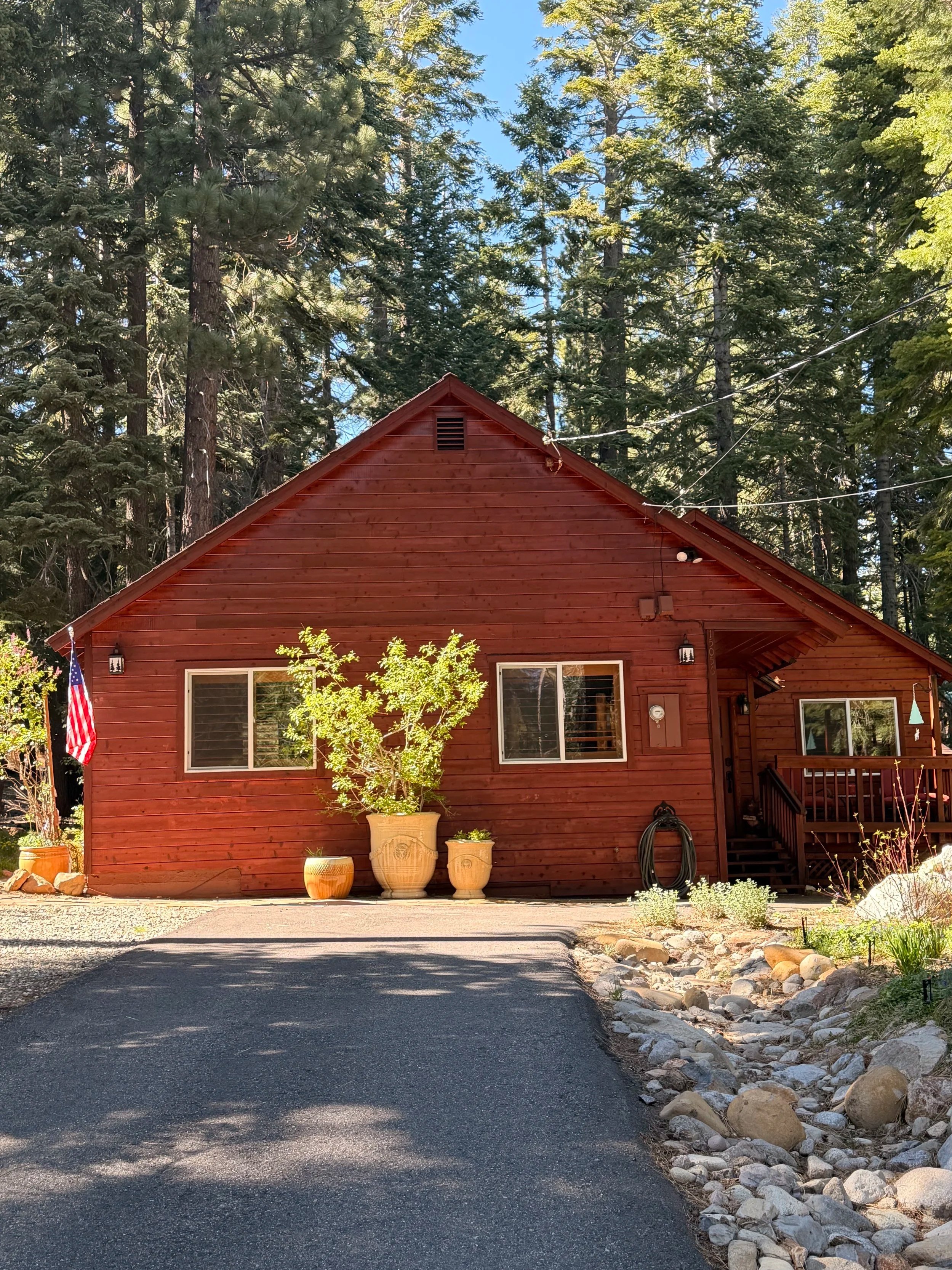 Tahoe Donner cabin and decks full re-stain.