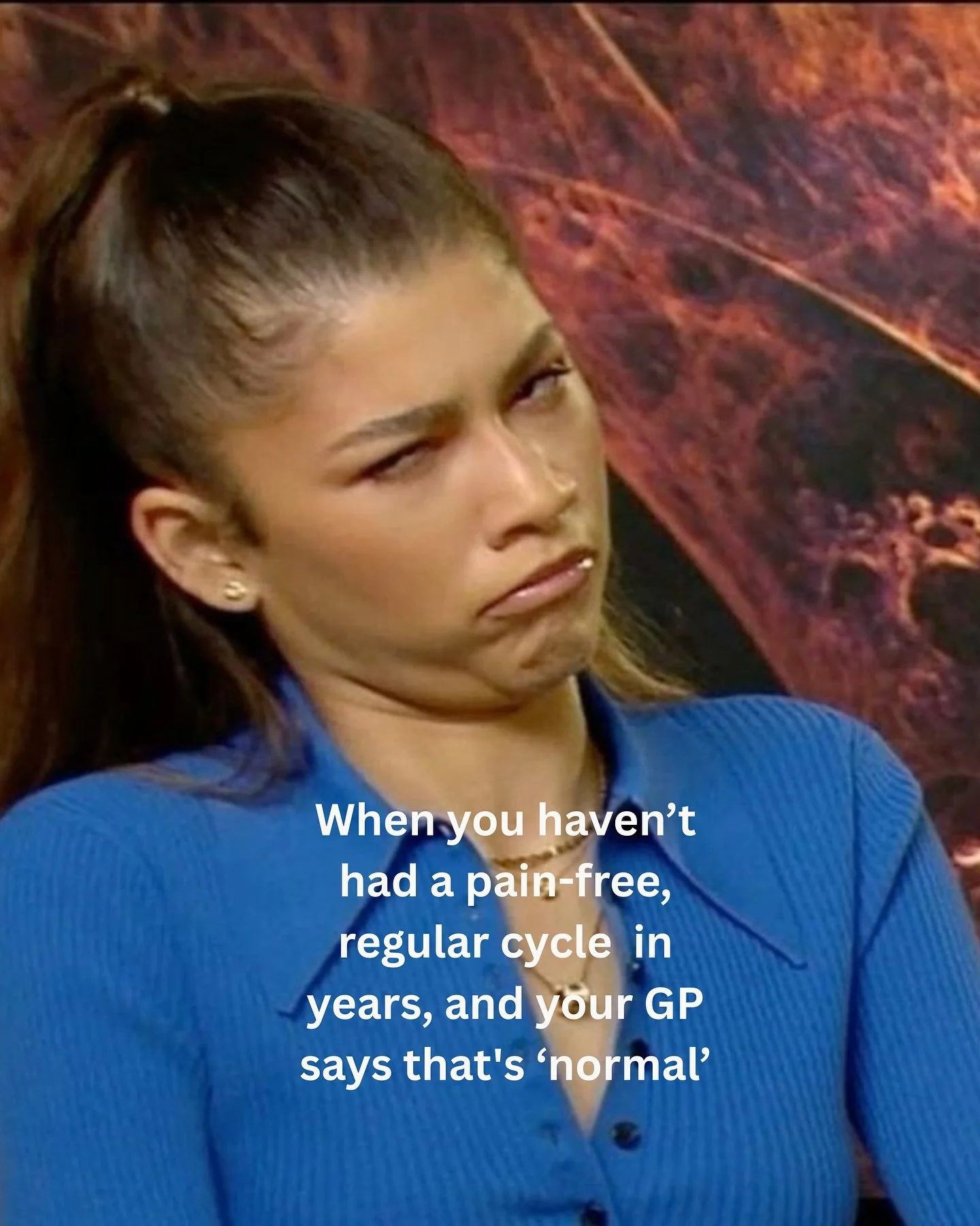 I have said this many times and I will say it AGAIN! 

If you&rsquo;ve only been offered the pill or metformin for your period related issues &amp; haven&rsquo;t done a deeper dive in testing hormones, adrenals, &amp; thyroid. WALK AWAY &amp; COME SE