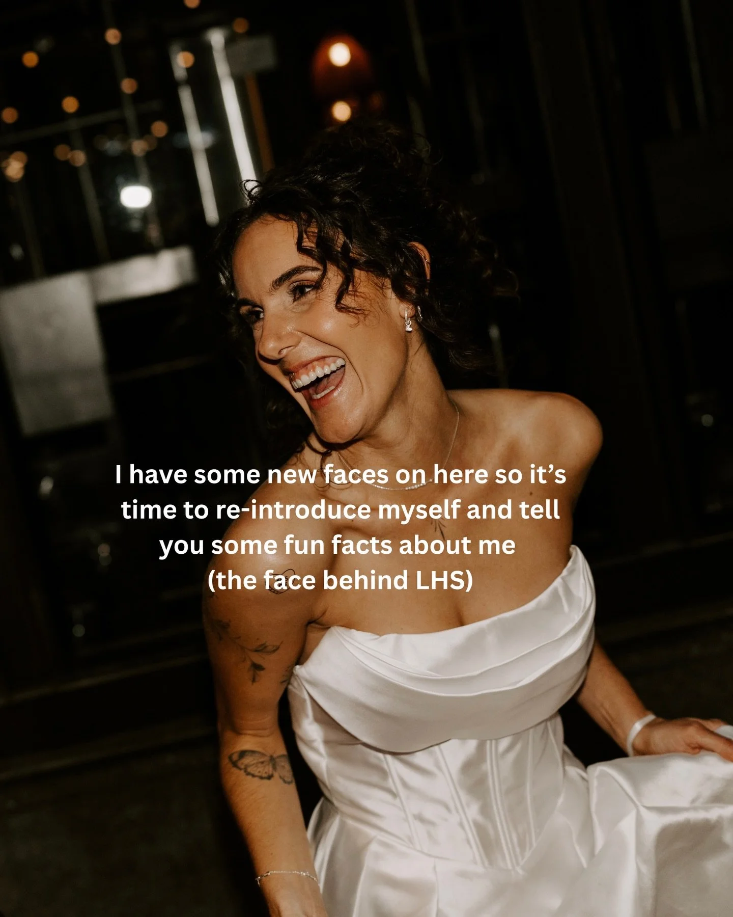 Hi, Hello, How are you? 🪩💃

Here&rsquo;s a little re-introduction for some new faces here &amp; a bit of insight to who is the face behind LHS✨

Big thank you to my current clients who put their health into my hands and trust the process. I AM SO P