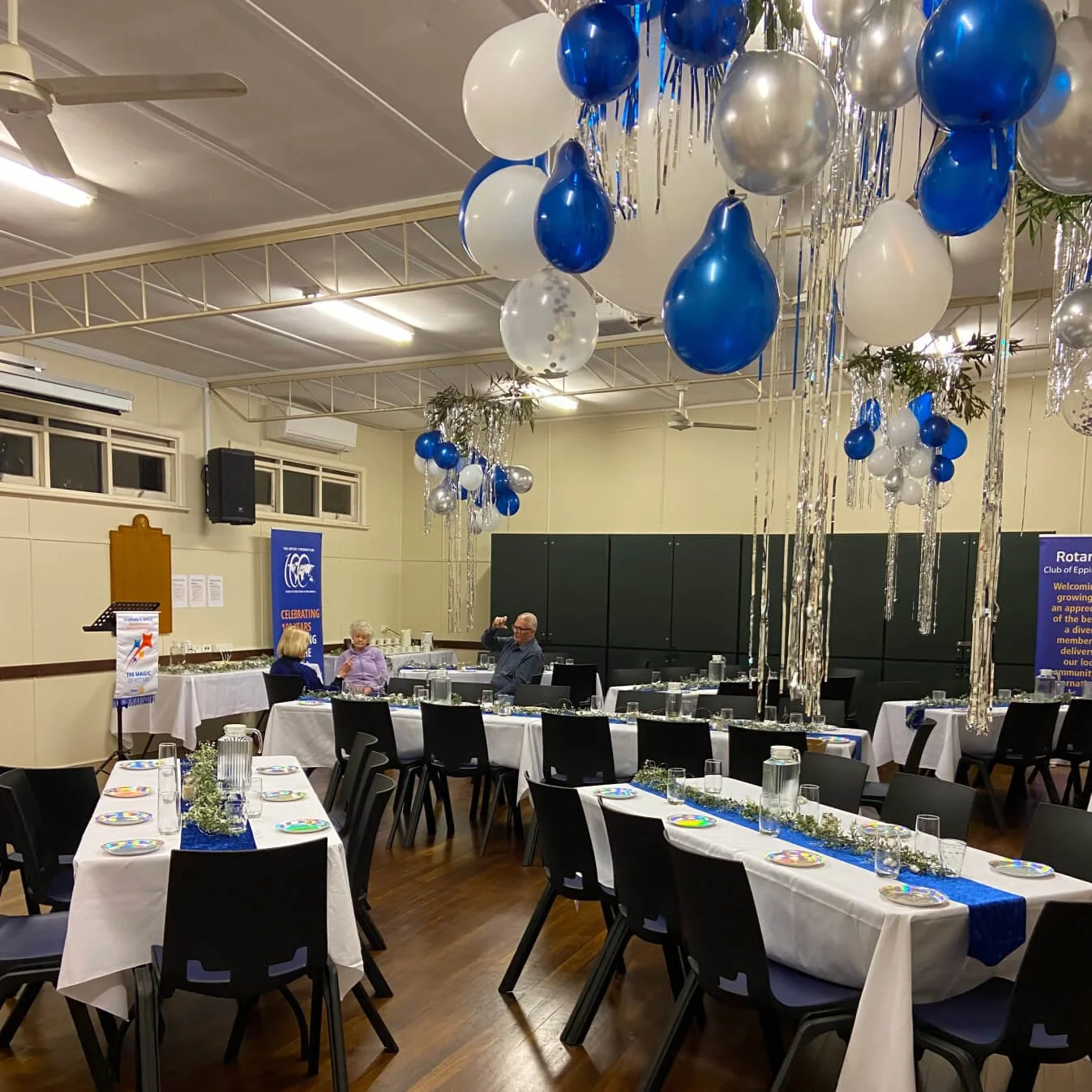 We can accommodate 60 people seated