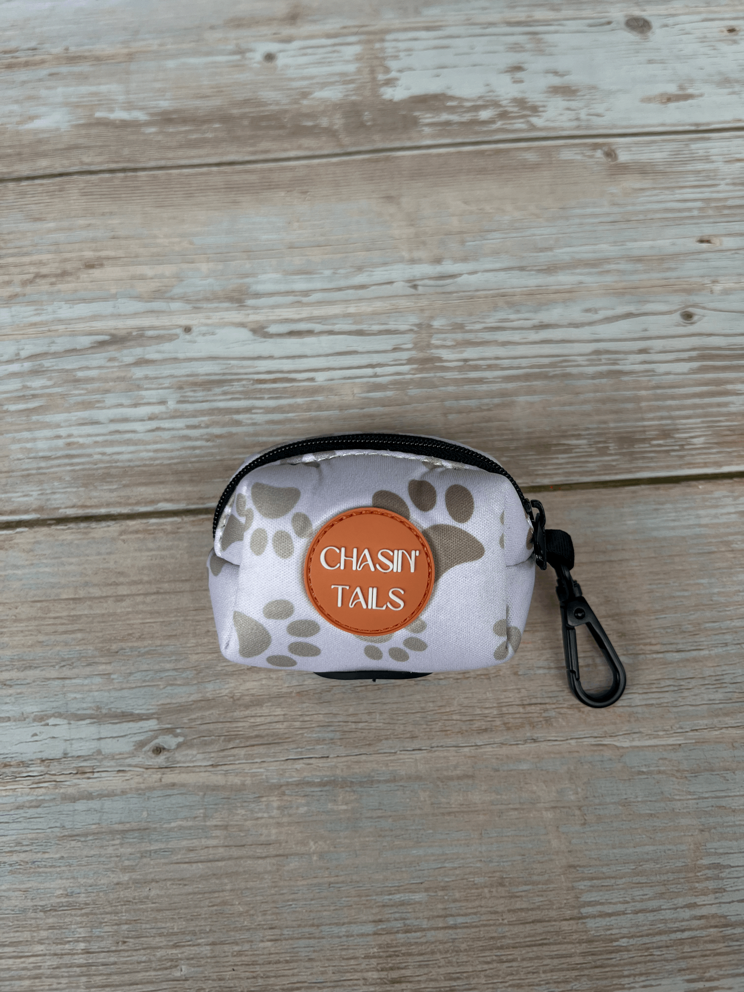 Paw Print Poo Bag Holder