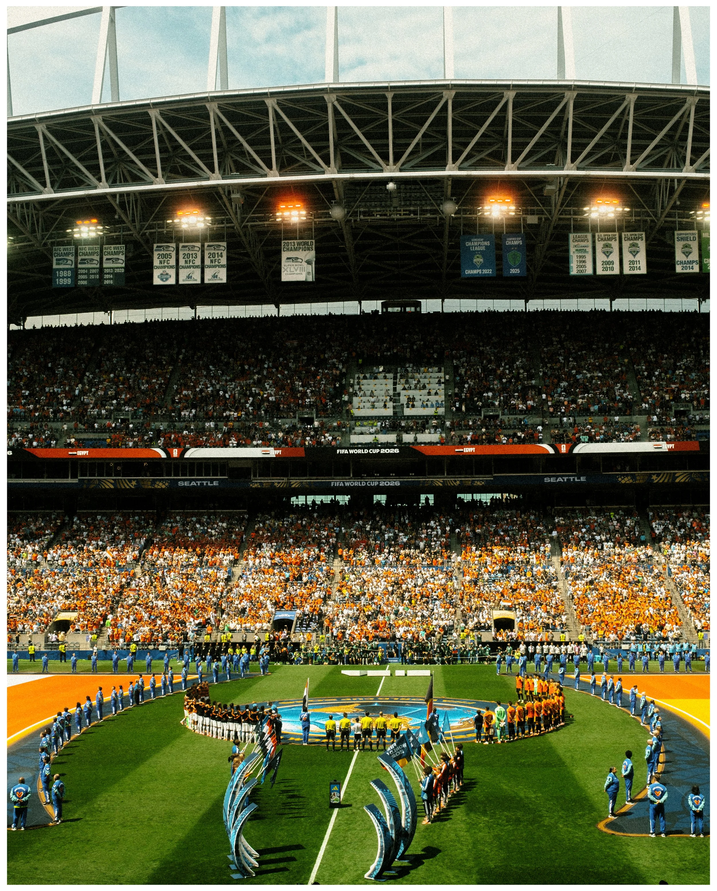 From the Stands